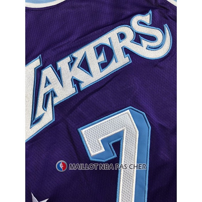 Maillot Los Angeles Lakers Carmelo Anthony NO 7 Ville 2021-22 Volet